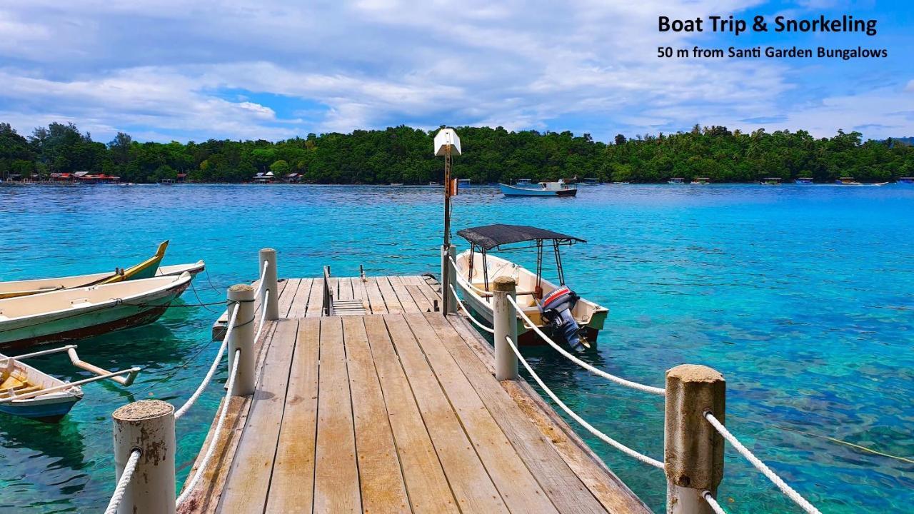 Santi Garden Bungalows Iboih ภายนอก รูปภาพ